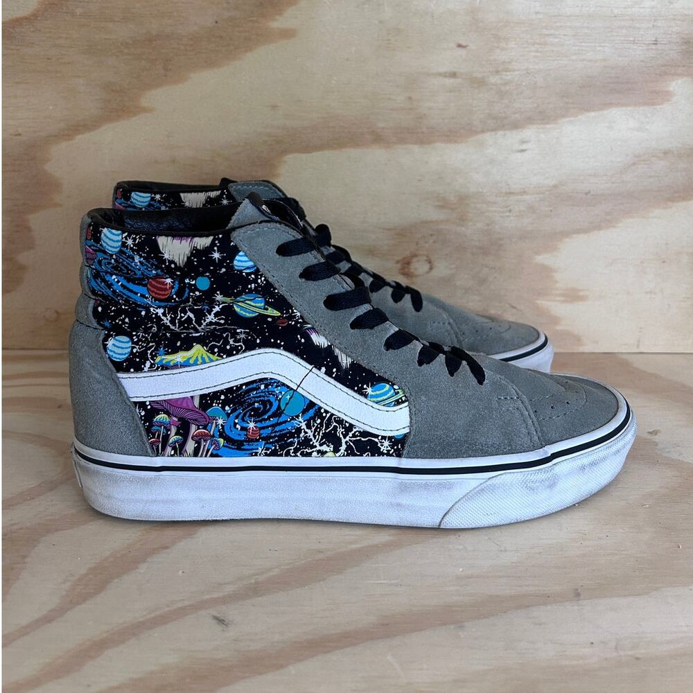 Vans Off The Wall - SK8-Hi Cosmic Glow Shadow - Sneakers - Gray - Women's - 9